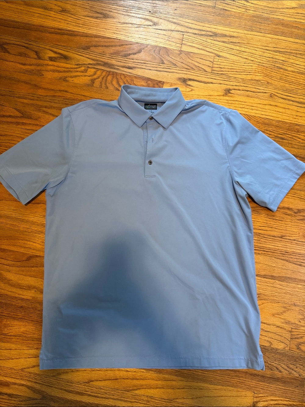 Greg Norman Collection Light Blue Performance Polo